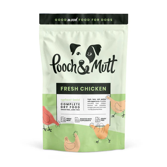 Pooch & Mutt SINGLE MEAT PROTEIN FRESH CHICKEN DRY FOOD Dry Dog Food ...