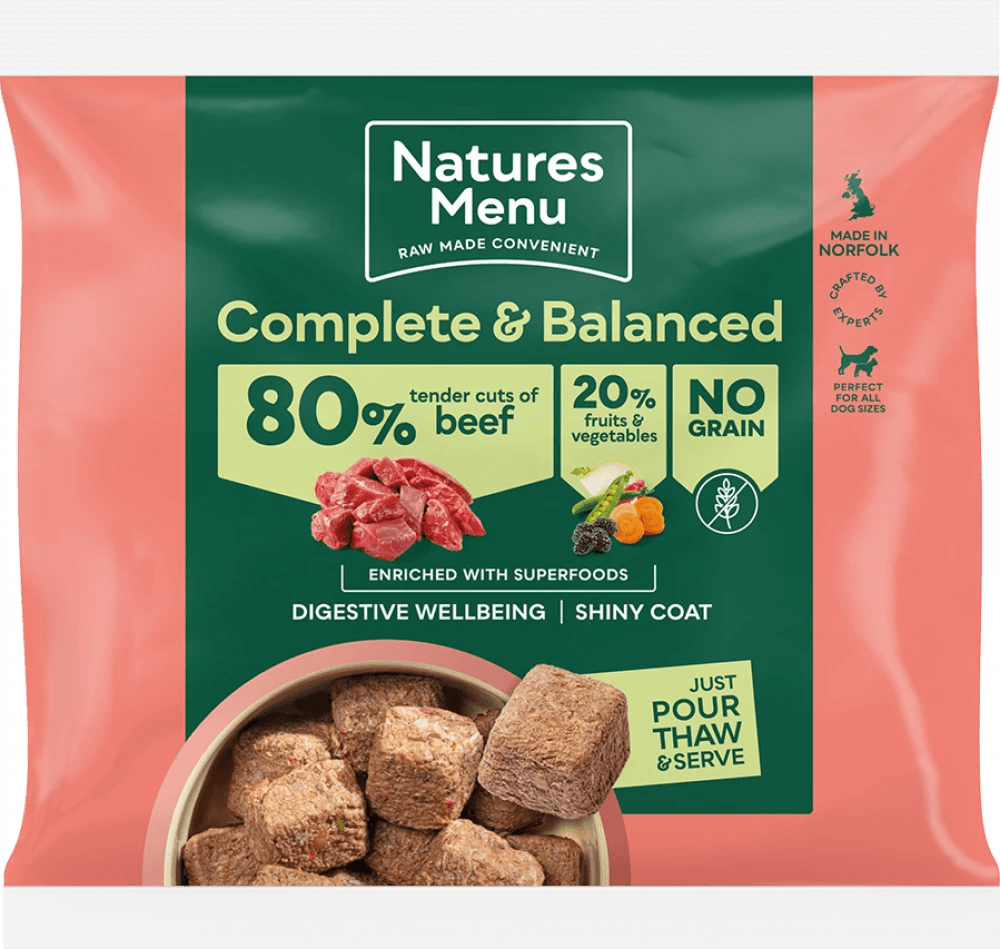 Natures menu raw puppy food hotsell